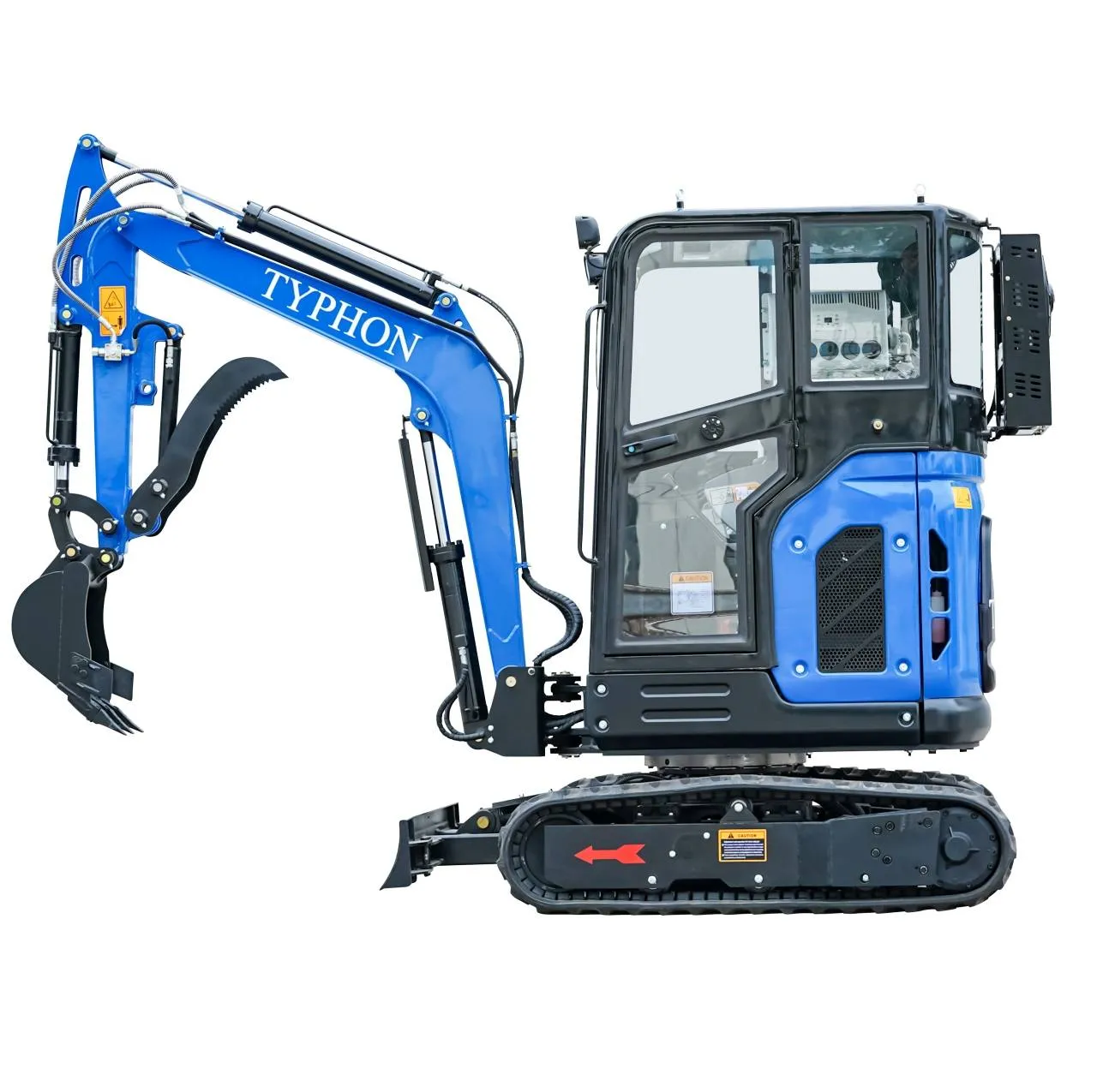 TYPHON TERROR X2 Mini Excavator 2.7 Ton EPA Diesel Kubota V1505 Engine USA - Image 1