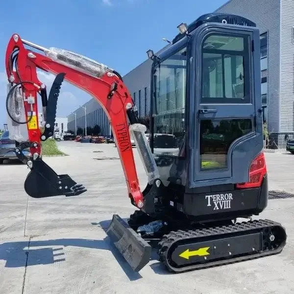TYPHON TERROR XVIII Prestige 2 Ton Mini Excavator KUBOTA D902 Diesel Engine USA with 12 attachments - TYPHON - Image 1
