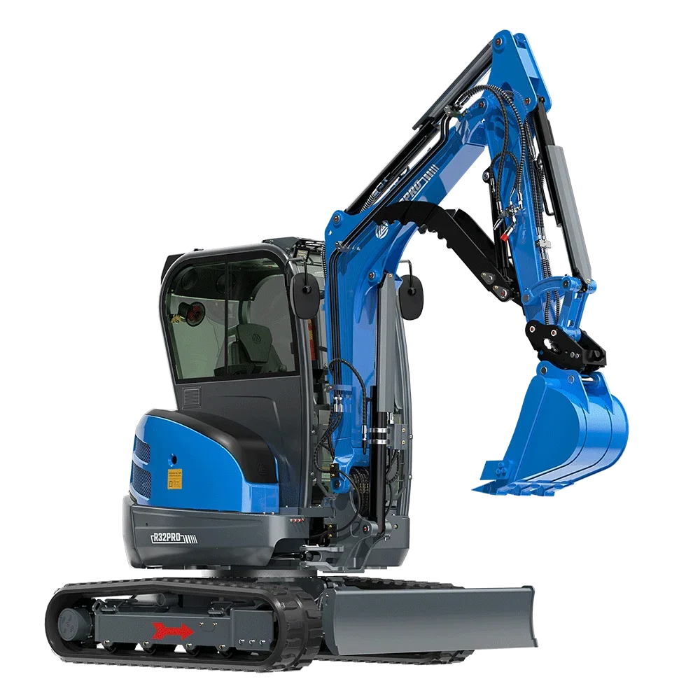 RIPPA R32 Mini Excavator – 3.2 Ton Compact Excavator with Kubota Engine + 12 FREE Attachments - Image 1