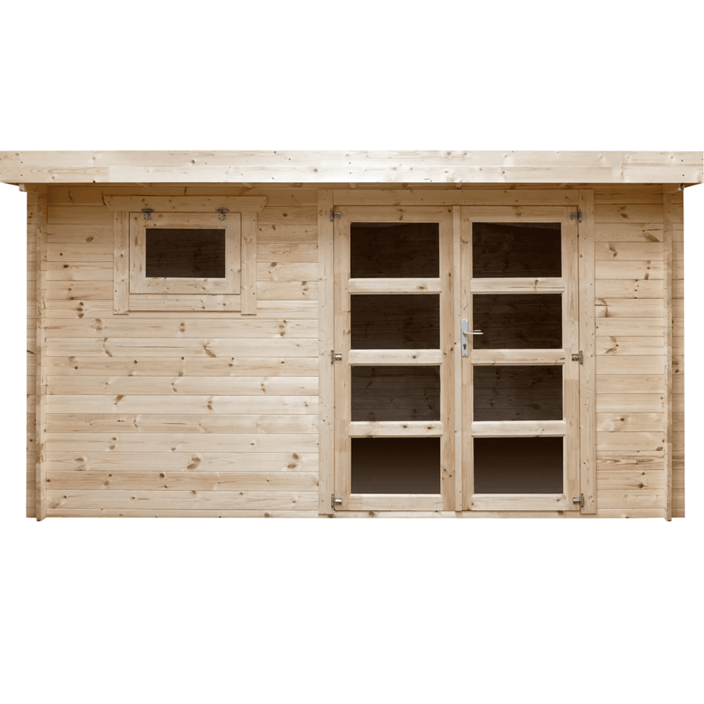 ADRET Gartenhaus aus Fichte, ca. 13,1 m² Grundfläche - Image 1