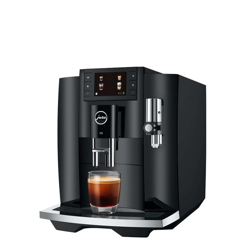 JURA E8 Kaffeevollautomat mit Aroma-Mahlwerk, 1,9-l-Wassertank - Image 1