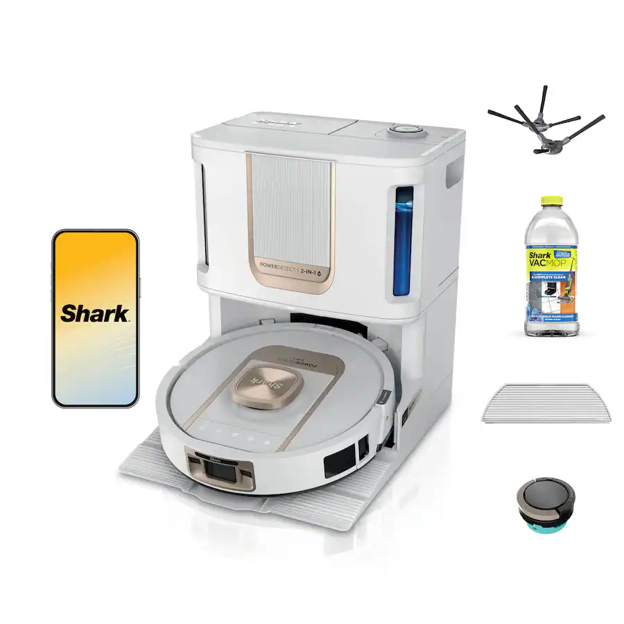 Shark PowerDetect ThermaCharged Saug- und Wischroboter mit NeverTouch Pro Basis - Image 1