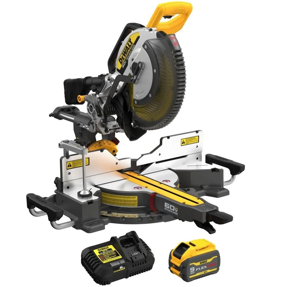 DeWalt DCS781B 60V 12″ Double Bevel Sliding Miter Saw - Image 1
