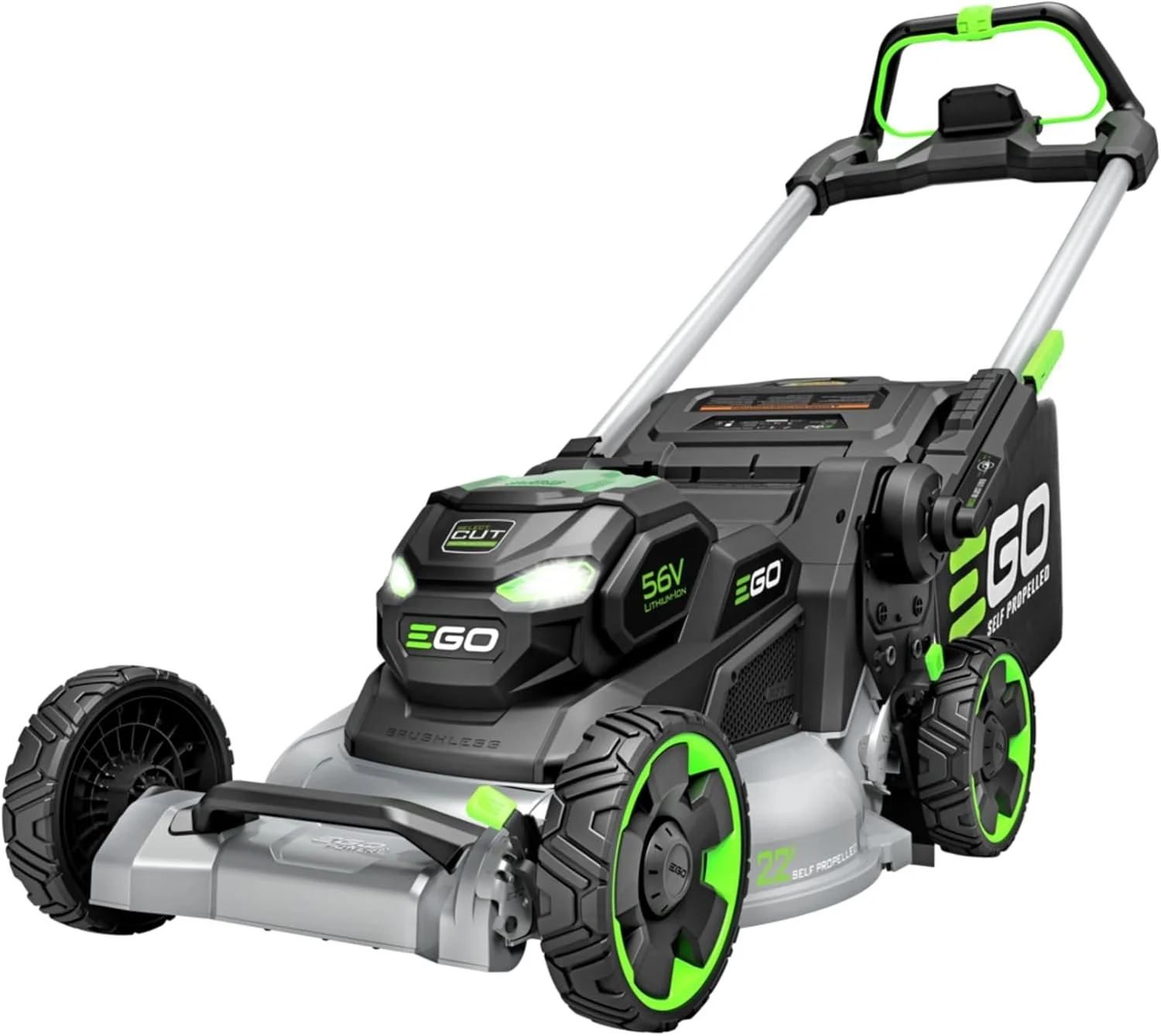 EGO Power+ LM2200SP 22″ Aluminum Deck Select Cut Self-Propelled Lawn Mowers - Image 1