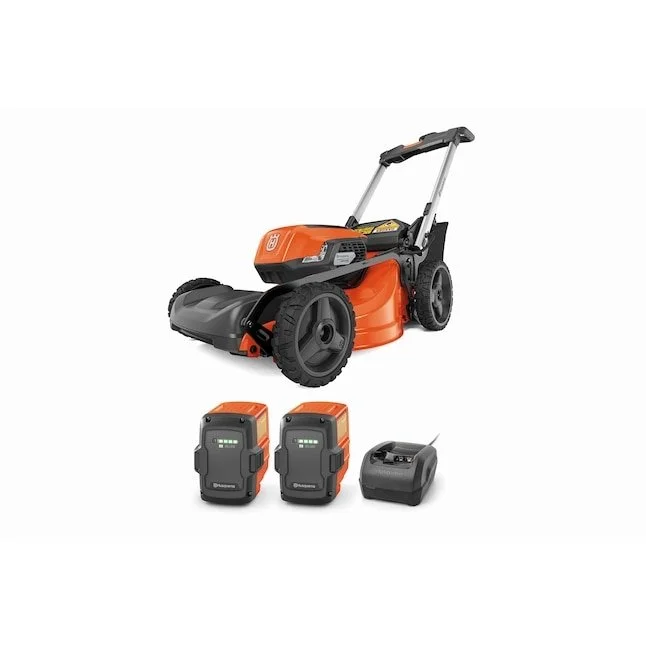 Husqvarna Lawn Xpert LE322R 40-Volt 21-in Self-Propelled Battery Push Mowers - Image 1