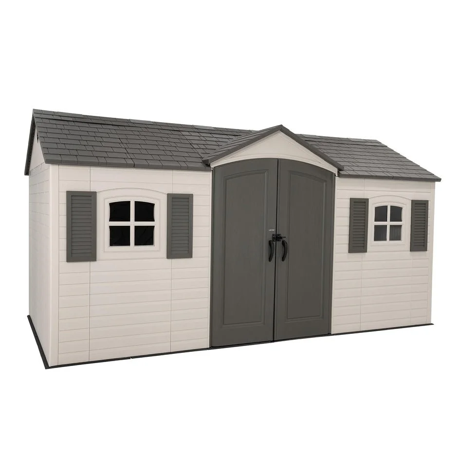 Lifetime Legacy 15 ft x 8 ft Outdoor Storage Sheds – 60465 - Image 1