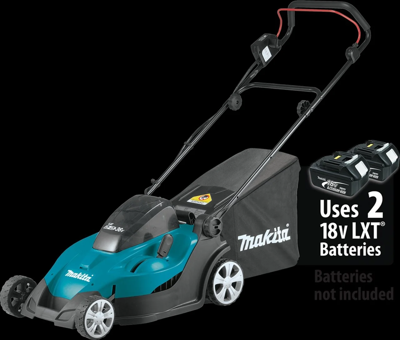 Makita USA – 18V X2 (36V) LXT Lithium-Ion Cordless 17″ Residential Lawns Mower, - Image 1