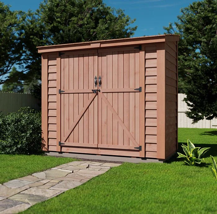 Outdoor Living Today SpaceSaver 8×4 with Double Doors - Image 1