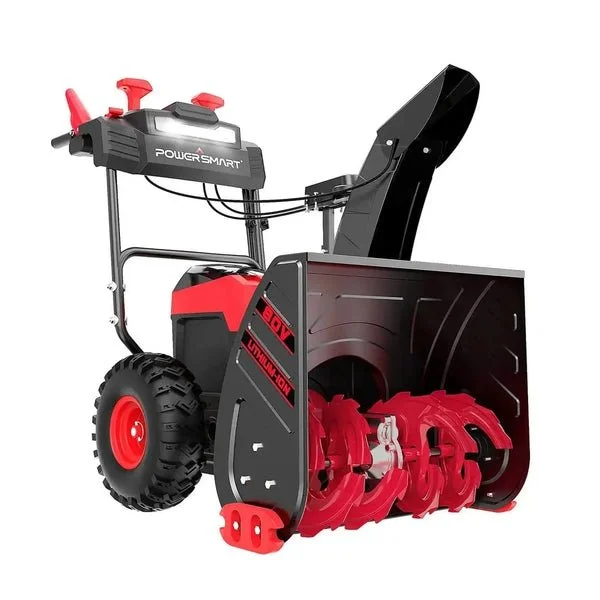 Powersmart 24-Inch 80V Cordless Battery Snow Blowers - Image 1