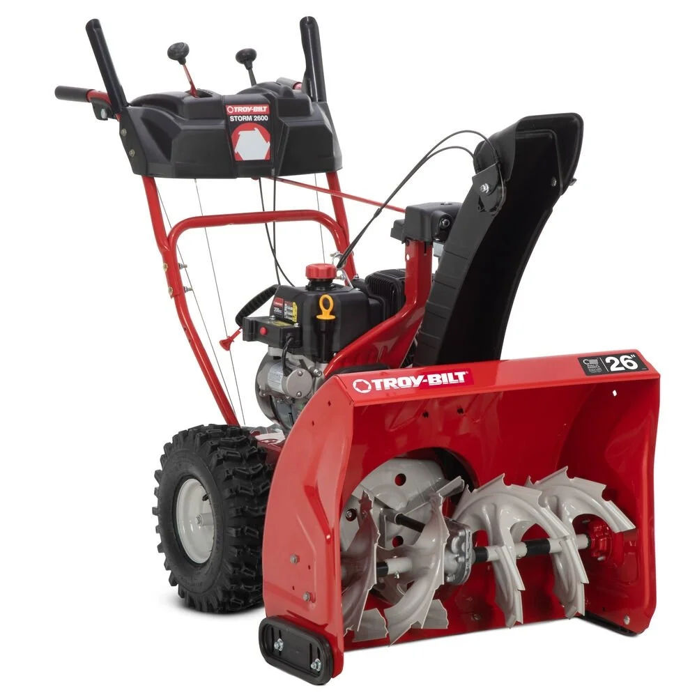 Troy-Bilt Storm 2600 26 in. 208 cc Two-Stage Gas Snow Blower with Electric Start - Image 1