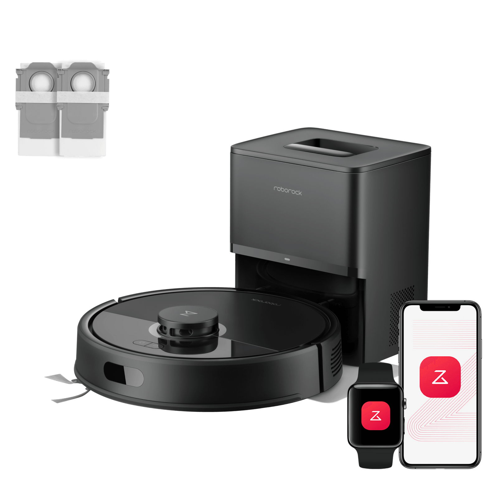 Roborock Q7 L5+ Set Saug- und Wischroboter mit Auto-Entleerungsstation mit zwei zusätzlichen Staubbeuteln - Image 1