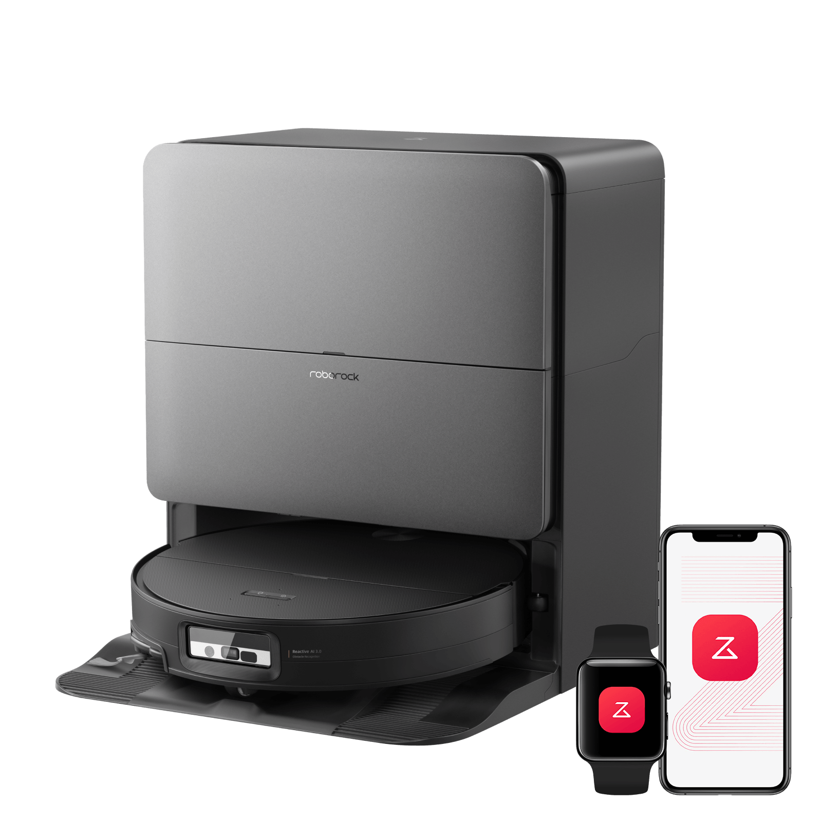 Roborock Saros 20 Sonic Saug- und Wischroboter mit RockDock - Image 1